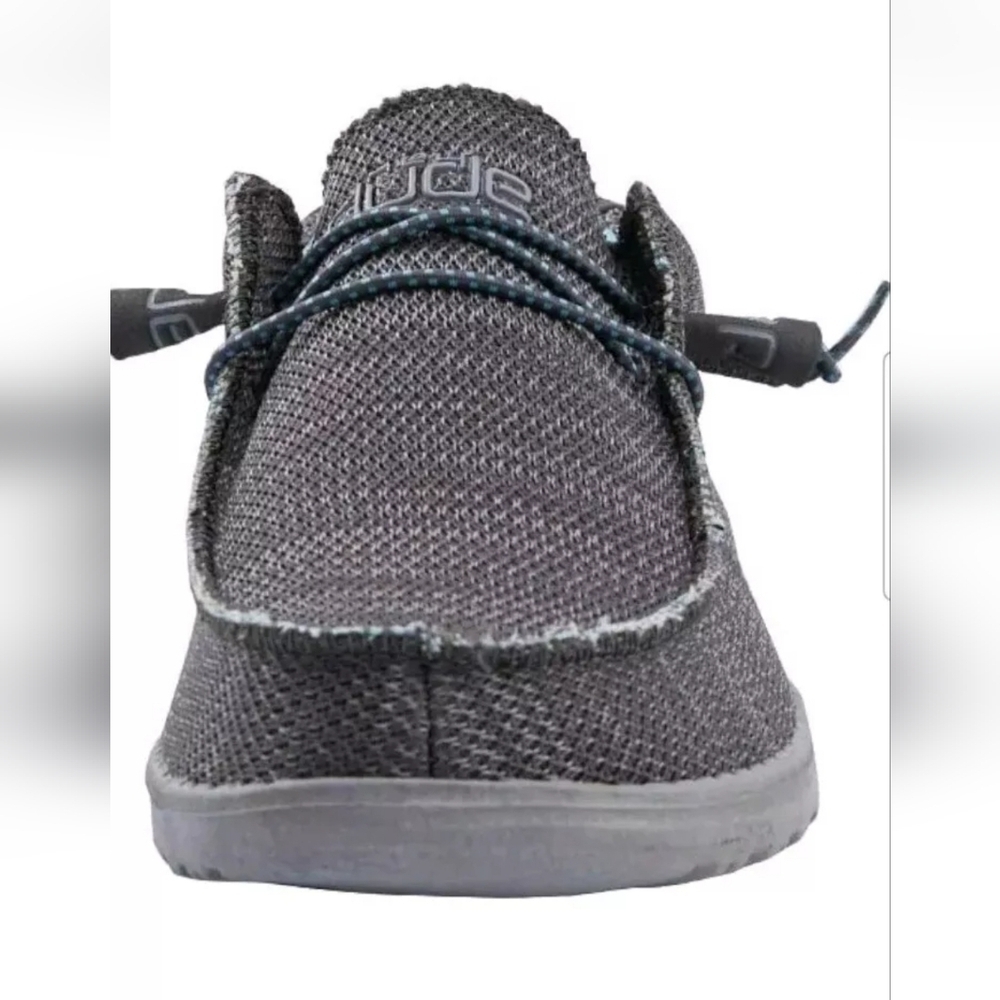 Hey Dude Mens Wally Sox In Charcoal 12 - Picture 2 of 13